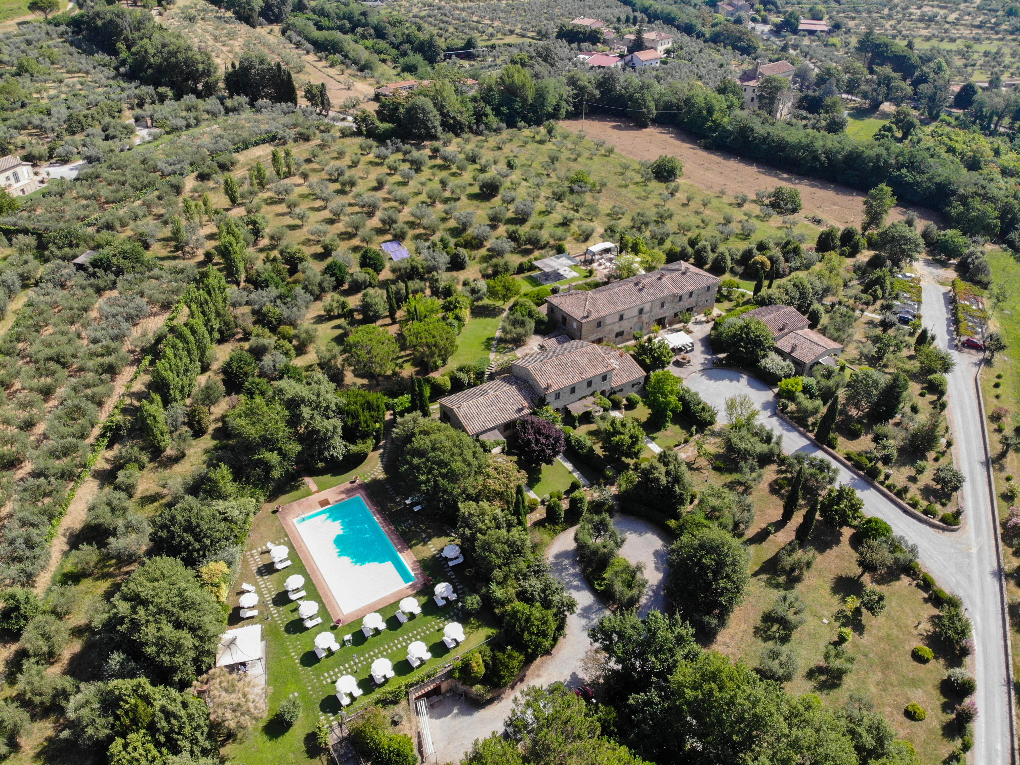 Villa Borgo San Pietro Cortona Exteriér fotografie