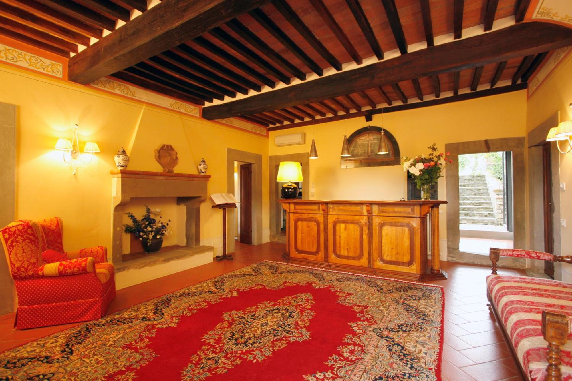 Villa Borgo San Pietro Cortona Interiér fotografie