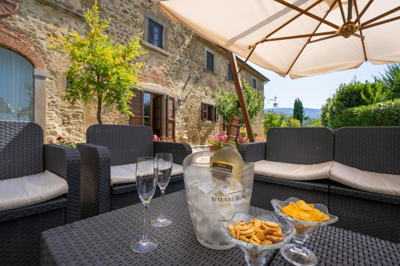 Villa Borgo San Pietro Cortona Exteriér fotografie